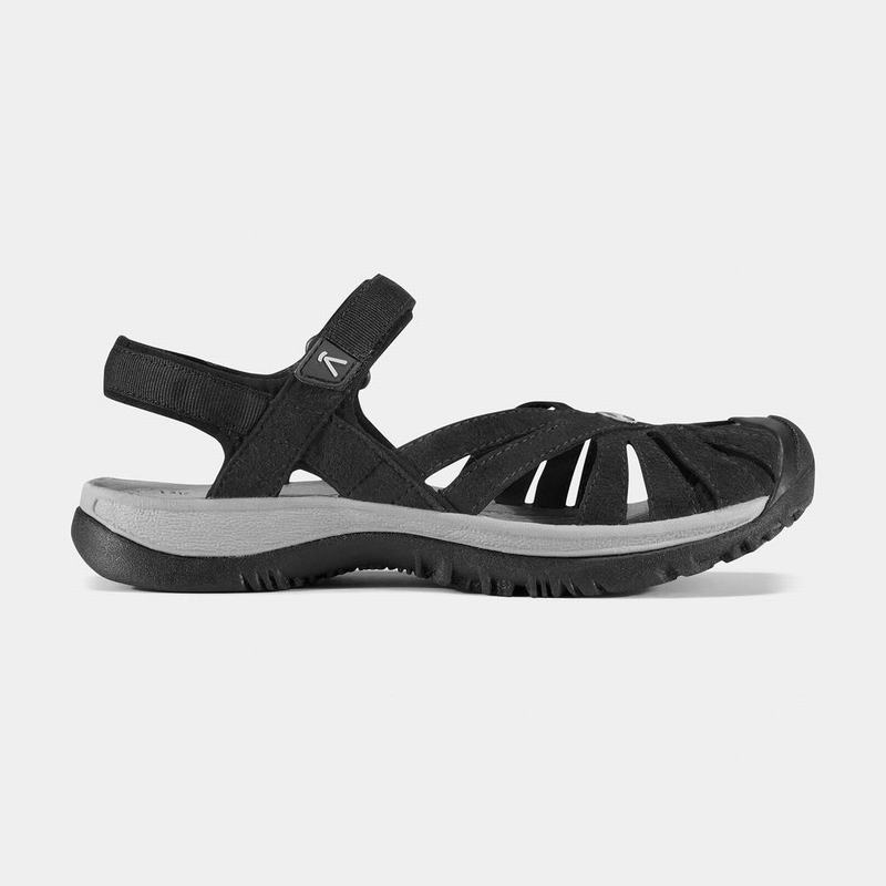 Keen Rose Sandals Canada - Keen Womens Sandals Black/Grey (EKFR98605)